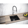 Мойка LUMI 45UNI, IT-GRANIT, LU45-AN, антрацит, 455х460, Paulmark