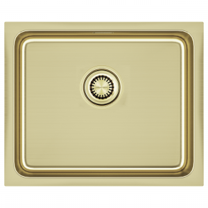 Мойка нерж. сталь VISTA 54, PM305444-LG, светлое золото, 540х440мм, Paulmark