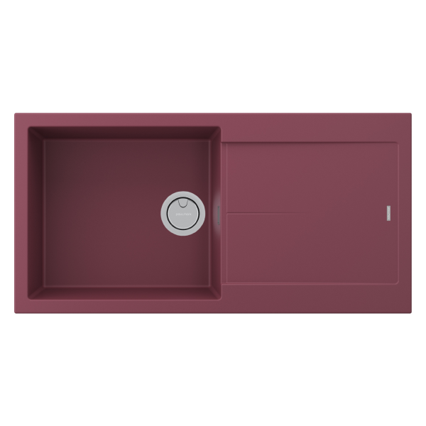 Мойка EXTENSIO 99, ACRYSTONE, PM989950-ME, MERLOT, 990х500 мм, Paulmark