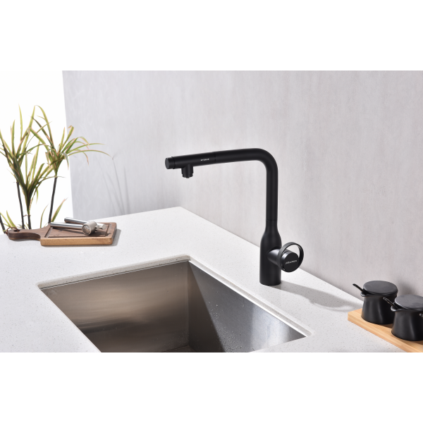 Смеситель для кухни URBAN, антрацит, Ur213104-AN, Paulmark