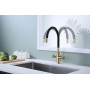 Смеситель для кухни SALIX, золото, Sa213419-G, Paulmark