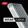 Стальной трубчатый радиатор отопления RIFAR TUBOG 2180 12 секций БЕЛЫЙ боковое подключение