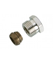 Уплотнительный фитинг Danfoss 1/2" Н для медных труб Ду 15 (013G4115)