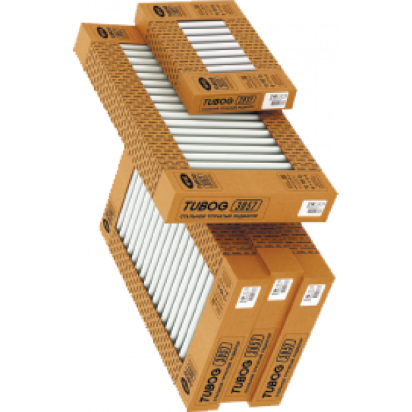 Стальной трубчатый радиатор отопления RIFAR TUBOG VENTIL 3180 06 секций БЕЛЫЙ нижнее одностороннее подключение