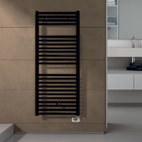 Электрический полотенцесушитель IRSAP ARES ELECTRIC-HEATER 1118-580 черный матовый Электрический полотенцесушитель IRSAP ARES ELECTRIC-HEATER 1118-580 черный матовый