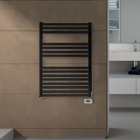 Электрический полотенцесушитель IRSAP ARES ELECTRIC-HEATER 818-580 черный матовый Электрический полотенцесушитель IRSAP ARES ELECTRIC-HEATER 818-580 черный матовый