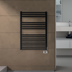 Электрический полотенцесушитель IRSAP ARES ELECTRIC-HEATER 818-580 черный матовый Электрический полотенцесушитель IRSAP ARES ELECTRIC-HEATER 818-580 черный матовый