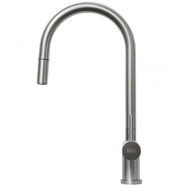 Смеситель для кухни SEAMAN СOMO SS- Stainless Steel（Нержавеющая сталь)