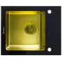 Кухонная мойка Seaman Eco Glass SMG-610B-Gold.B Золотая