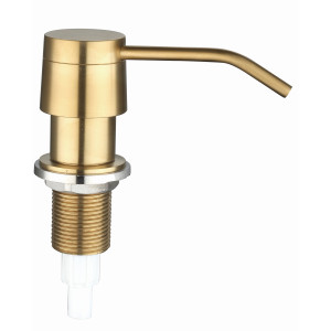 Дозатор для жидкого мыла, круглый, SSA-011-GS (Gold Satin, PVD, satin) - Золото сатин Дозатор для жидкого мыла, круглый, SSA-011-GS (Gold Satin, PVD, satin) - Золото сатин
