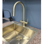 Смеситель для кухни SEAMAN СOMO LG-Light Gold
