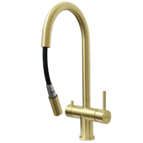 Смеситель для кухни SEAMAN СOMO LG-Light Gold