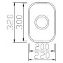 Мойка Seaman Eco Wien SWU-2232 (Polish, *10), стандартная комплектация