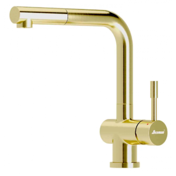 Смеситель для кухни Seaman Eco Venice SSN-0912P-LG Light Gold