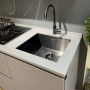 Мойка Seaman Eco Marino SME-440-GL (Gun Light, PVD, satin), стандартная комплектация - Светлая оружейная сталь