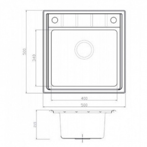 Стальная мойка Seaman Eco Roma SMR-5050A