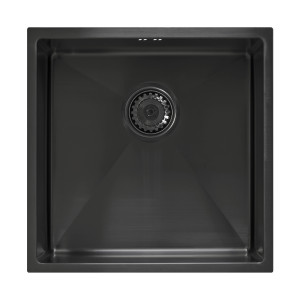 Мойка Seaman Eco Marino SME-440-DG (Dark Gun, PVD, satin), стандартная комплектация - Тёмная оружейная сталь