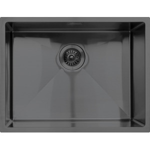 Мойка Seaman Eco Marino SME-580-GL (Gun Light, PVD, satin), стандартная комплектация - Светлая оружейная сталь Мойка Seaman Eco Marino SME-580-GL (Gun Light, PVD, satin), стандартная комплектация - Светлая оружейная сталь