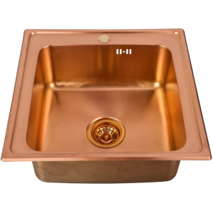Мойка Seaman Eco Wien SWT-5050-CS (Copper Satin, PVD, micro-satin, *10), стандартная комплектация - Медь сатин
