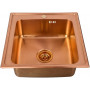 Мойка Seaman Eco Wien SWT-5050-CS (Copper Satin, PVD, micro-satin, *10), стандартная комплектация - Медь сатин