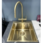 Мойка Seaman Eco Marino SME-440-LG (Light Gold, PVD, satin), стандартная комплектация - Светлое золото сатин