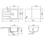 Кухонная мойка Schock Formhaus 45D Cristalite/неро