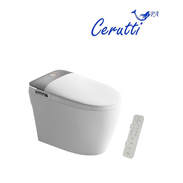 Унитаз напольный Ceruttispa ERSILIA Smart CT10616 с дистанционным управлением (680x400x470)
