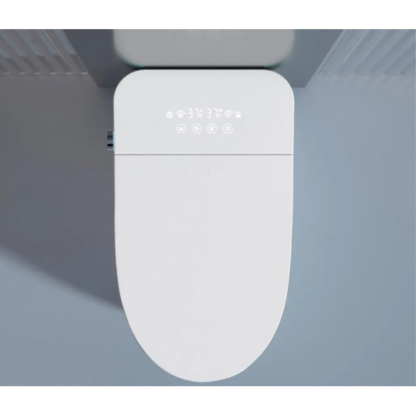 Унитаз напольный Ceruttispa CHIARA Smart CT11167 с дистанционным управлением (680x400x470)