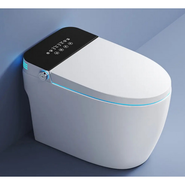 Унитаз напольный Ceruttispa CHIARA Smart CT11167 с дистанционным управлением (680x400x470)