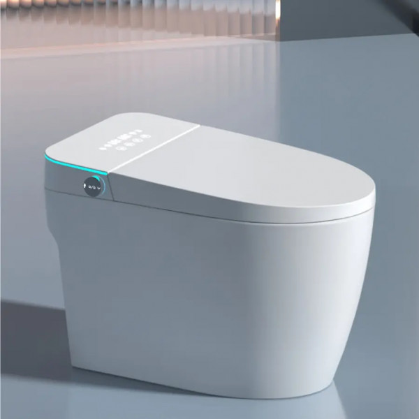 Унитаз напольный Ceruttispa CHIARA Smart CT11167 с дистанционным управлением (680x400x470)