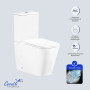Унитаз напольный Ceruttispa MANLIO Tornado CT10618 безободковый (630х350х805)