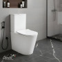 Унитаз напольный Ceruttispa PIERA Tornado CT10560 безободковый (630х350х795)