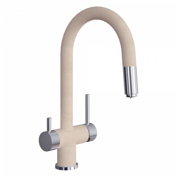 Смеситель "МАЭСТРО", цвет Бежевый Florentina