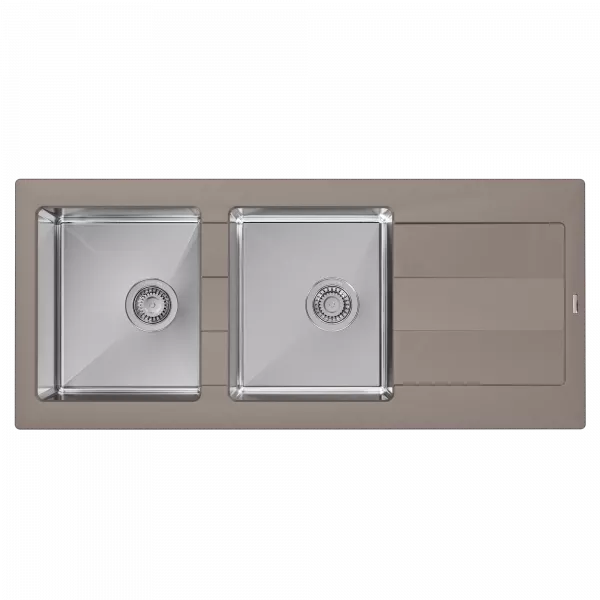 Мойка для кухни "Комби" 1160, грей FS