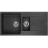 Мойка для кухни Reginox Amsterdam 15 Black Silvery 3,5" (R30967)