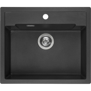 Мойка для кухни Reginox Amsterdam 54 Black Silvery 3,5" (R31049)