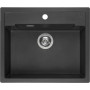 Мойка для кухни Reginox Amsterdam 54 Black Silvery 3,5" (R31049)