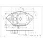 Кухонная мойка Reginox Empire L 15 Right OKG lux
