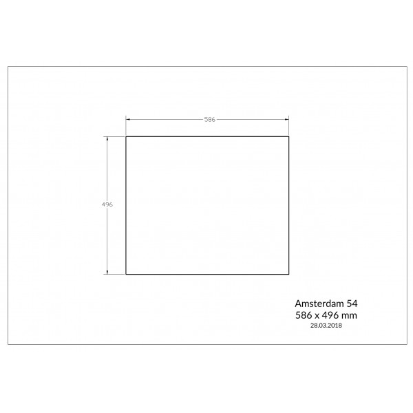 Мойка для кухни Reginox Amsterdam 54 Grey Silvery 3,5" (R31056)