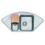 Кухонная мойка Reginox Empire R 15 Right OKG lux