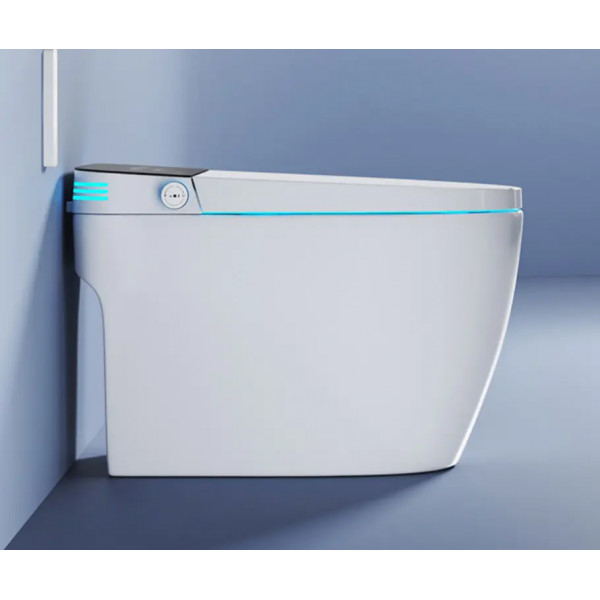 Унитаз напольный Ceruttispa EZIO Smart CT11168 с дистанционным управлением (680x400x470)