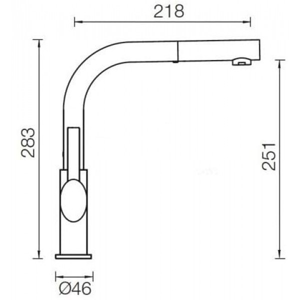 Смеситель SCHOCK NIMBUS-D CRISTADUR 710278 Пуро