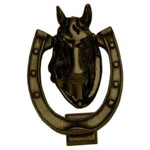 Дверной молоток Лошадь Stilars Antique bronze 130273