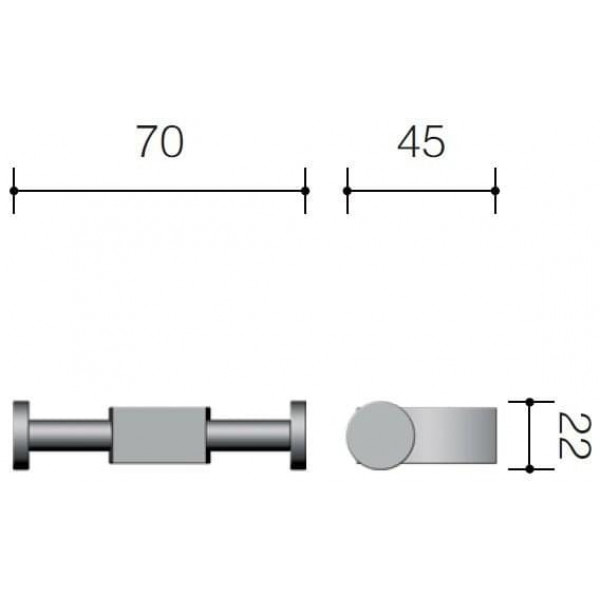Крючок двойной Schein Swing 321-2