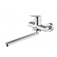 Смеситель для ванны c длинным изливом Bravat Real F6121179CP-01L