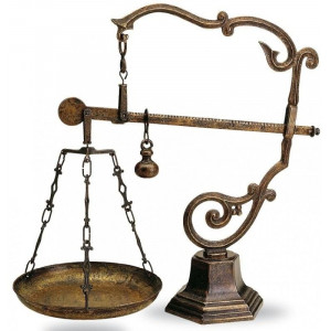 Весы Stilars Antique bronze 130366