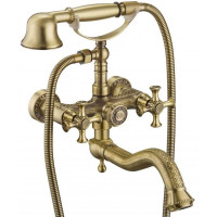 Смеситель для ванны ZORG 6-3-6 AZR 608 W-3-6 BR/Бронза