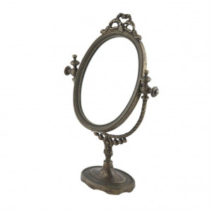 Зеркало настольное Stilars Antique bronze 131132 Зеркало настольное Stilars Antique bronze 131132