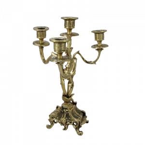 Канделябр четырехрожковый Дон Хуан золото Bello De Bronze BP-14090-D
