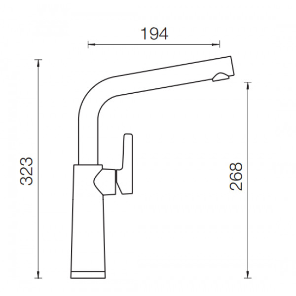 Смеситель SCHOCK SC-540 CRISTADUR 710508 Поларис